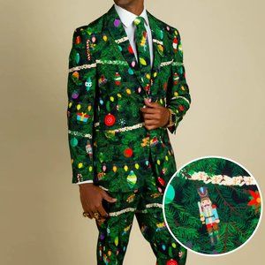 Shinesty The Christmas Tree Camo Men's Suit